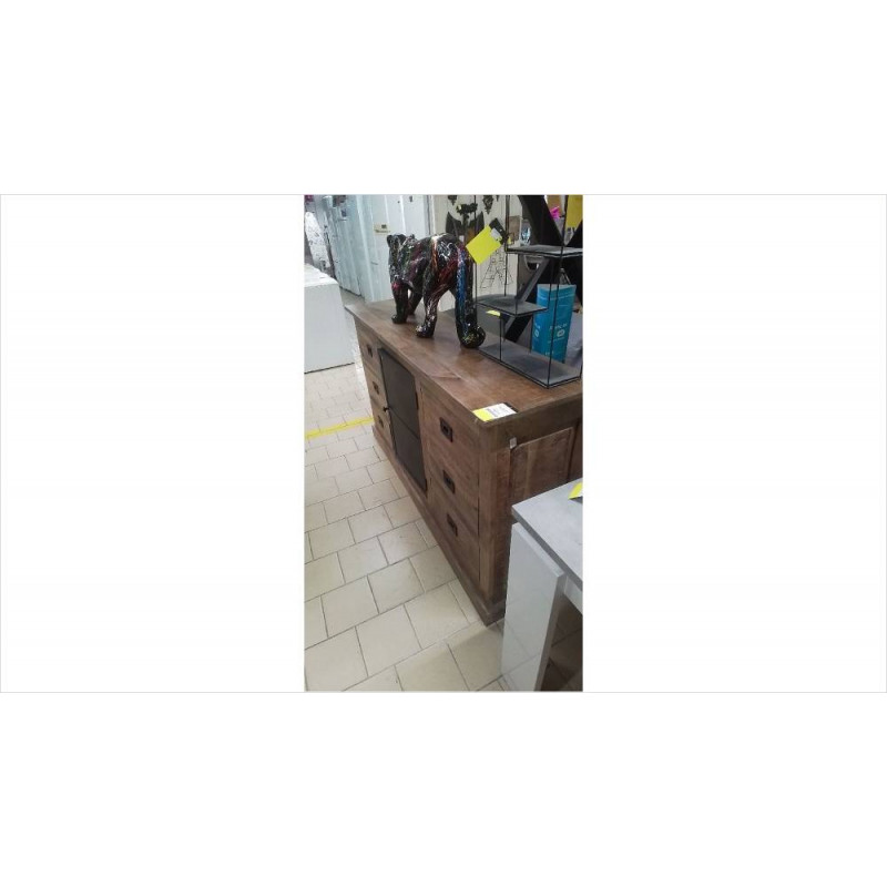 BAHUT BAS 160 AVEC PORTE METAL