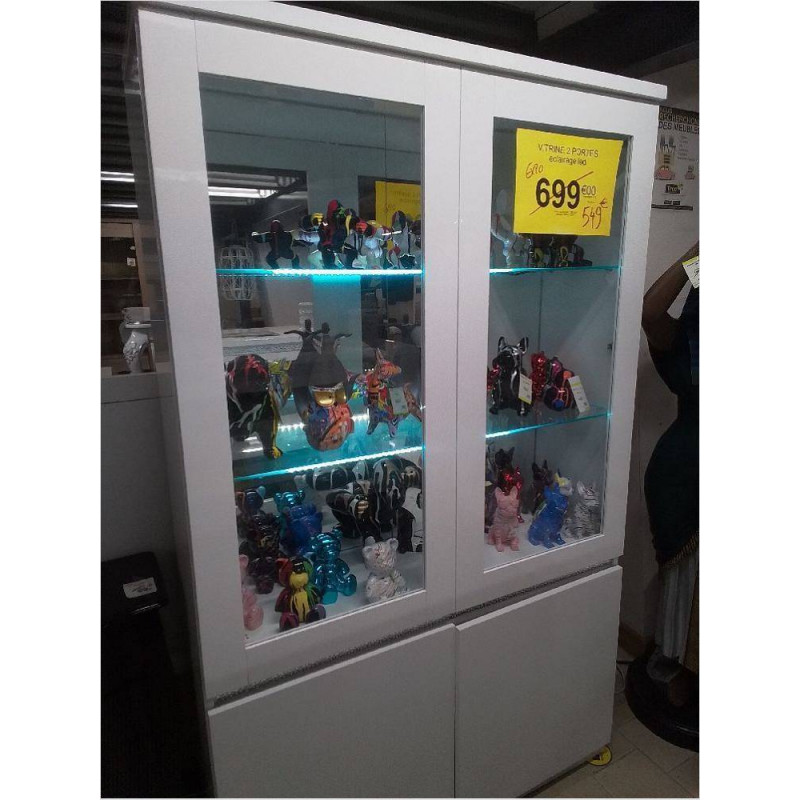 VITRINE 2 PORTES  LED