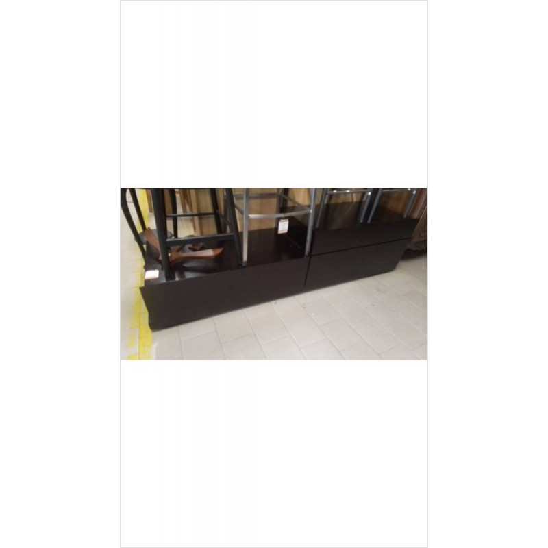 MEUB LE TV WENGE A TIROIRS