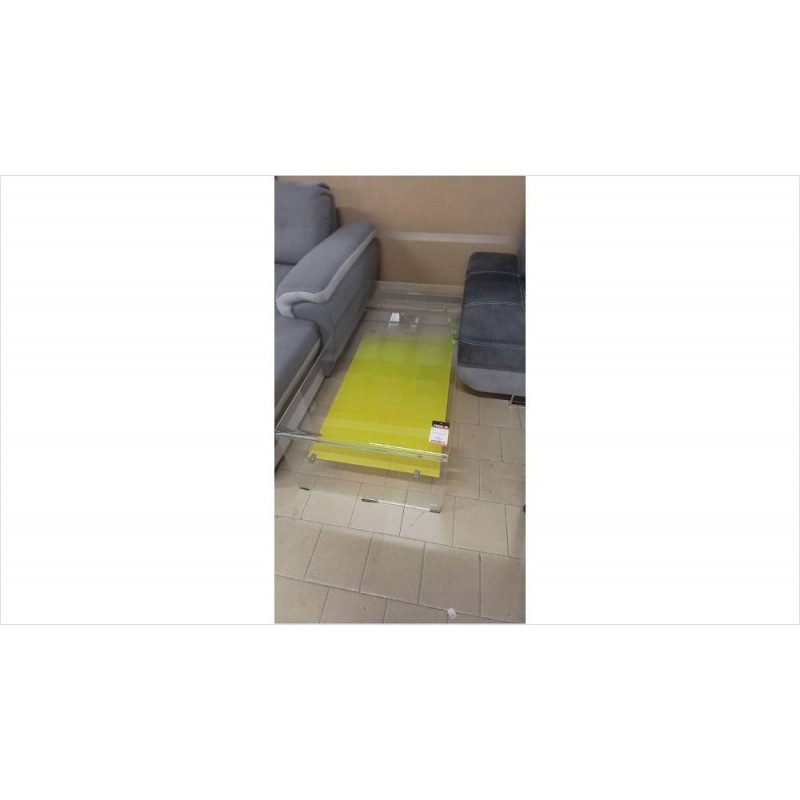 TABLE BASSE VERRE
