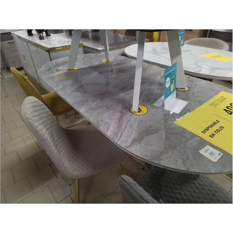 TABLE OVALE CERAMIQUE 150
