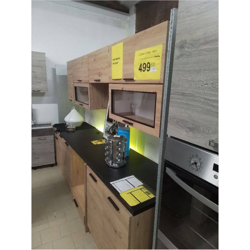 CUISINE 2M60 HORS MEUBLE FOUR ET HORS PLAN DE TRAVAIL