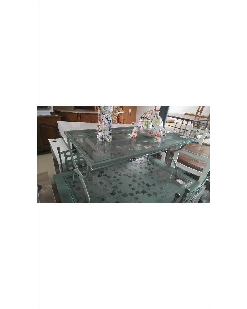TABLE BASSE VERT OLIVE