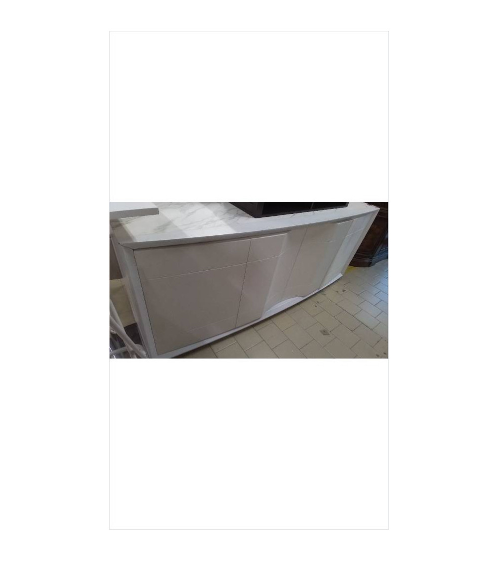 ENFILADE BLANC CERAMIQUE ABIMEE  2M30