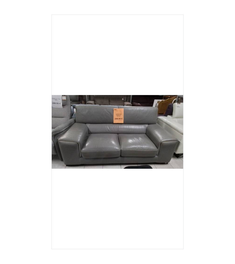 CANAPE GRIS SOUIRS TET REGLAB