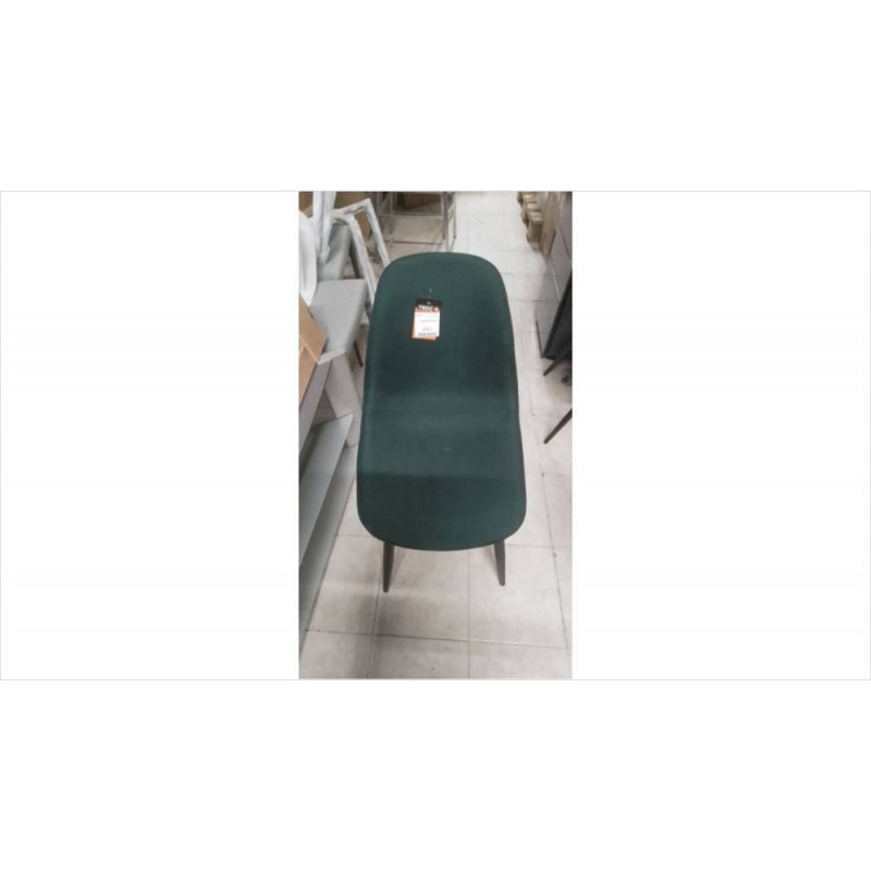 CHAISE TISSU VERT 