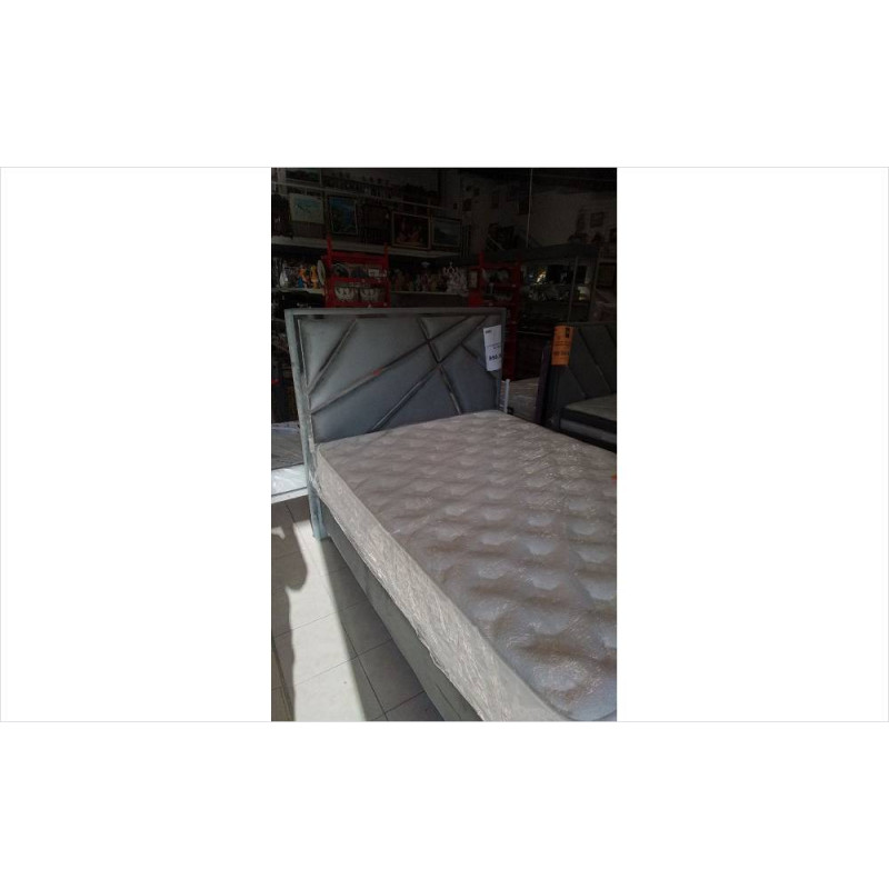 LIT COFFRE 140*190 TAUPE OR