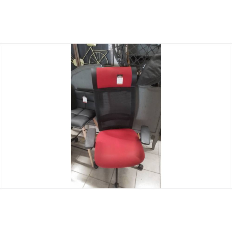 CHAISE DE GAMER ROUGE NOIRE