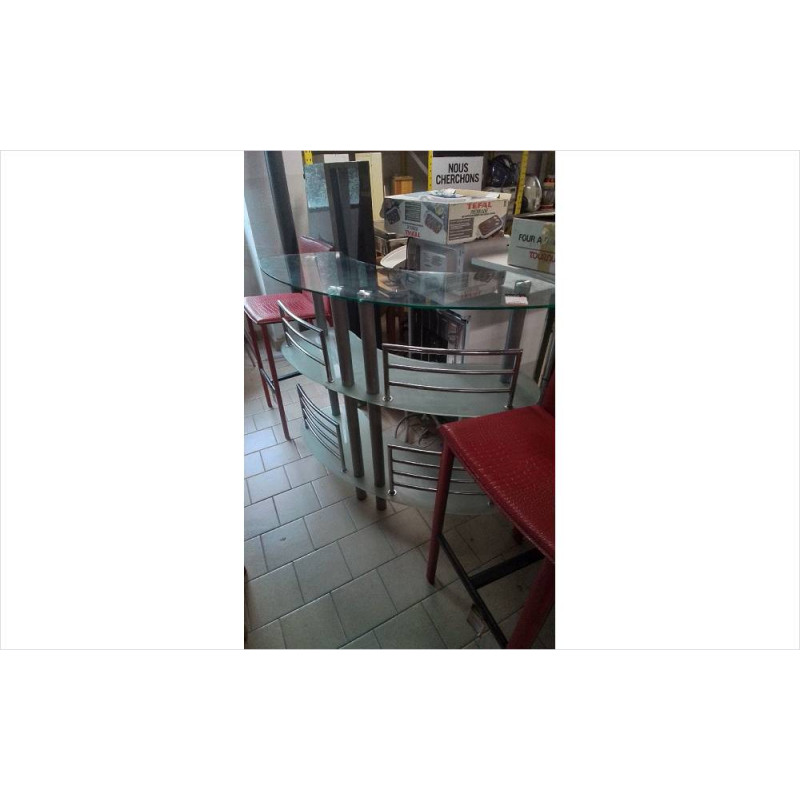 BAR EN VERRE HARICOT