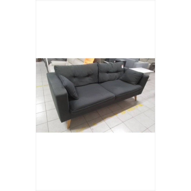 CANAPE 3PL GRIS STYLE SCANDI
