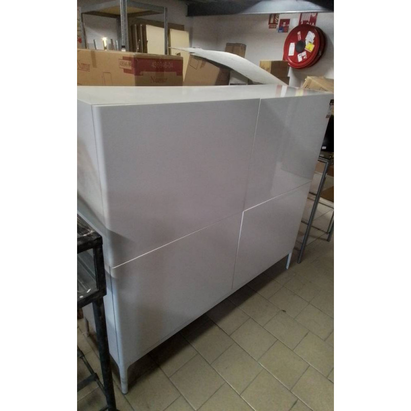 MEUBLE LAQUE 4 PORTES