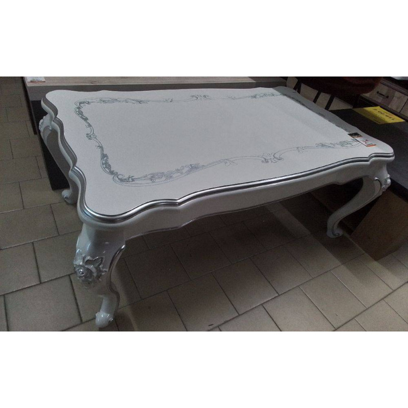 TABLE BASSE BLANC 