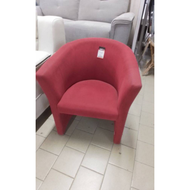 FAUTEUIL CABRIOLET ROUGE