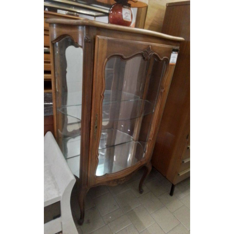 VITRINE GALBE ANCIENNE SERRURE HS
