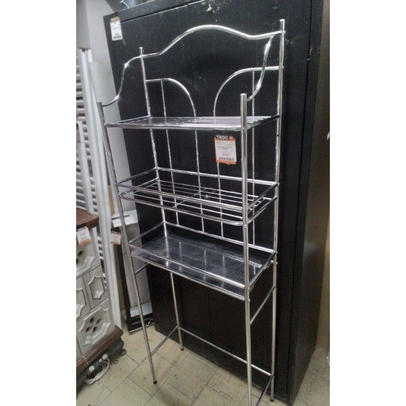 ETAGERE TOILETTE CHROME