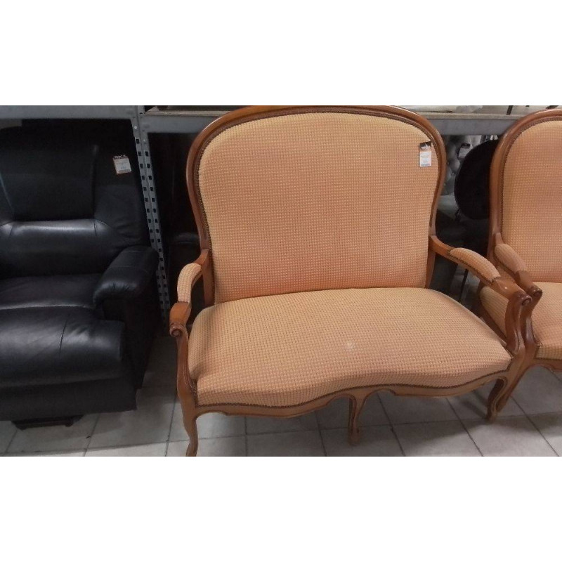 BANQUETTE 2 PLACES LOUIS PHILIPPE