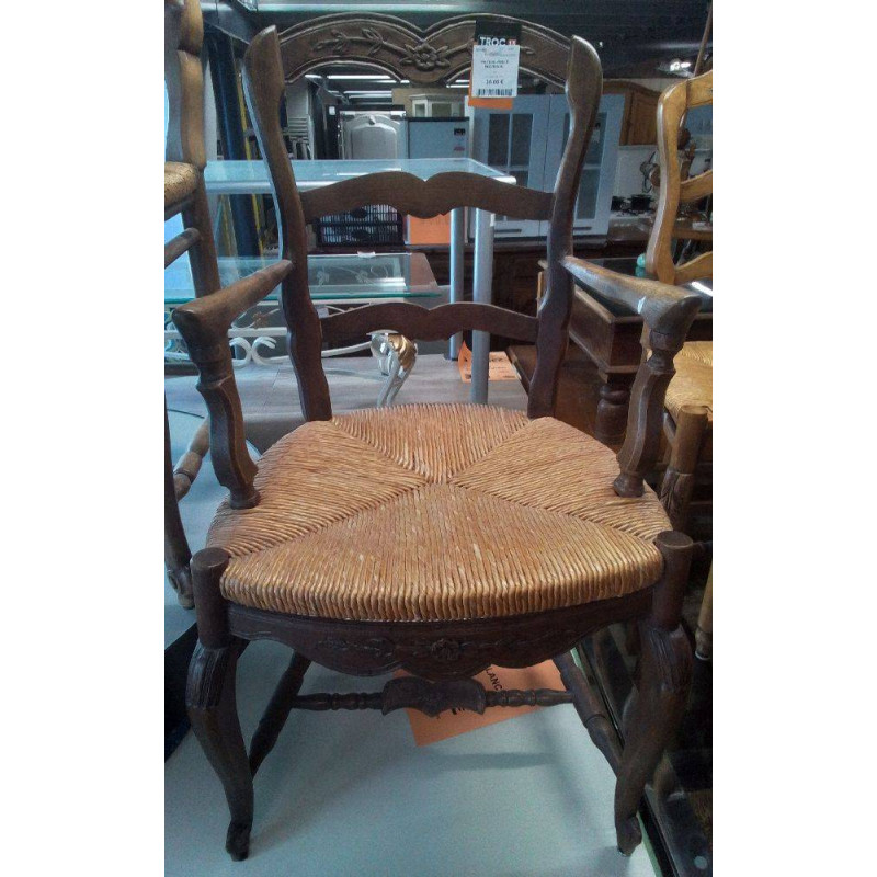 FAUTEUIL PAILLE PROVENCAL
