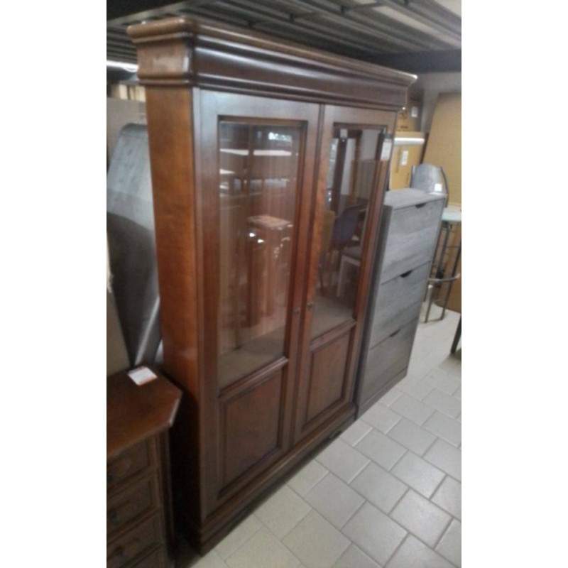 VITRINE 2 PORTES MERISIER