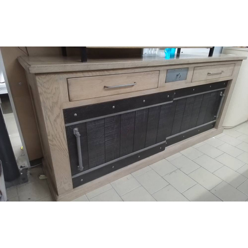 BAHUT STYLE INDUSTRIEL CHENE