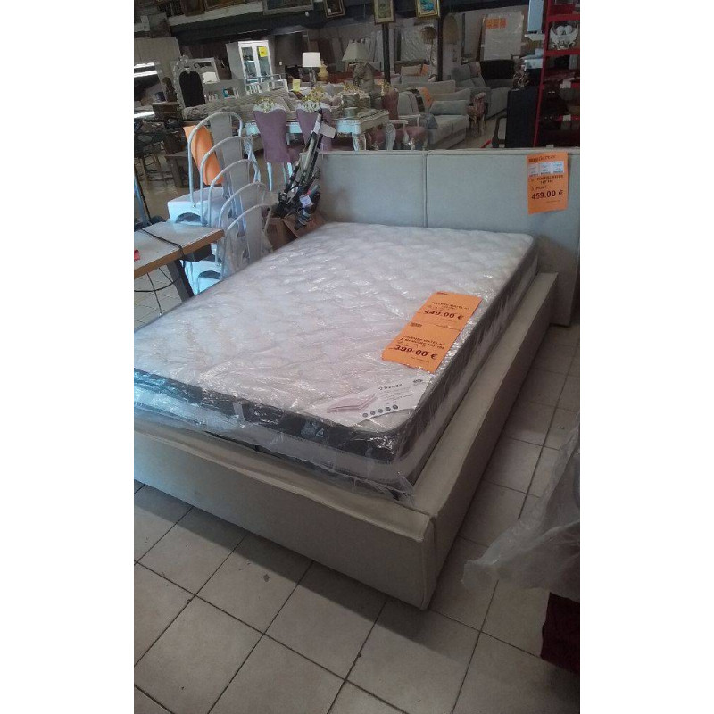 LIT COFFRE BEIGE 140*190