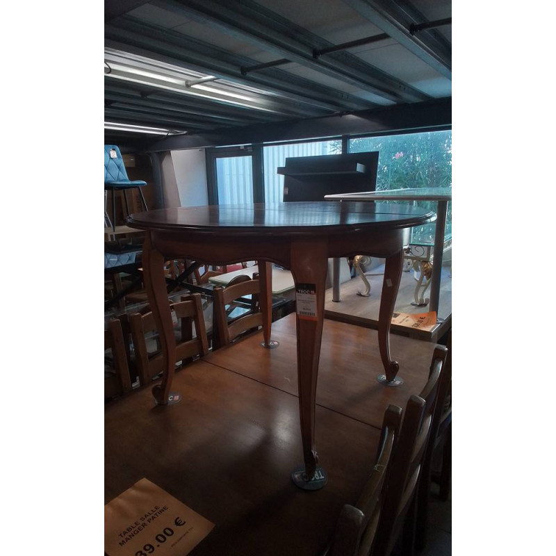 TABLE RONDE MERISIER +1 ALLONGE