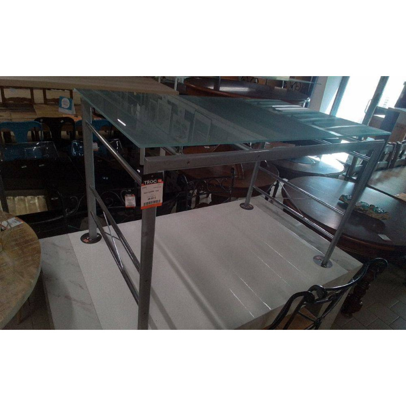 TABLE VERRE TUBE