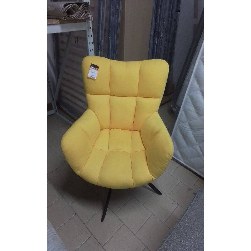 FAUTUILE HOME SOFA JAUNE VALEUR 490  €