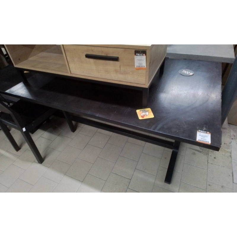 TABLE RECTANGLE WENGUE ROCHES BOBOIS