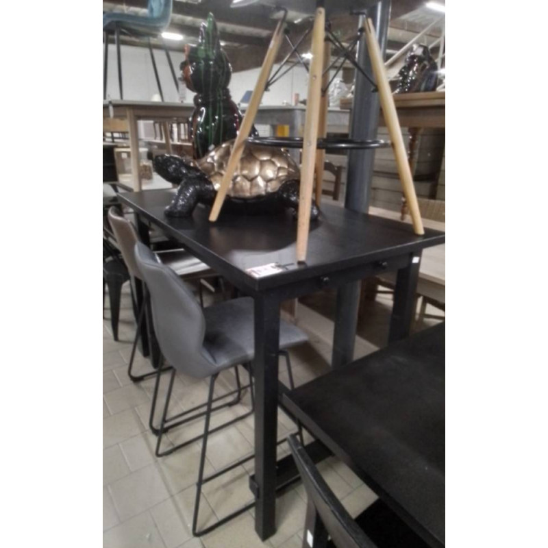 TABLE HAUTE IKEA NOIR 1T