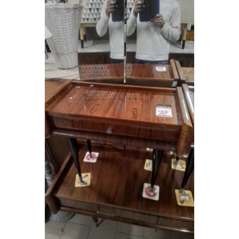 CHEVET BOIS DE RONCE ART DECO L UNITE