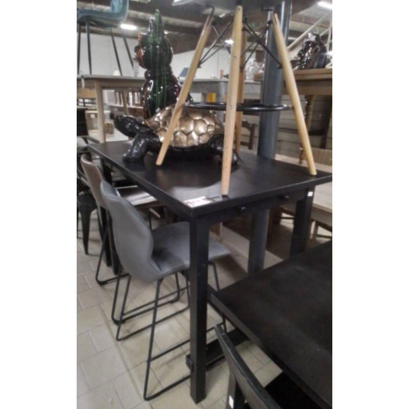 TABLE HAUTE IKEA NOIR 1T