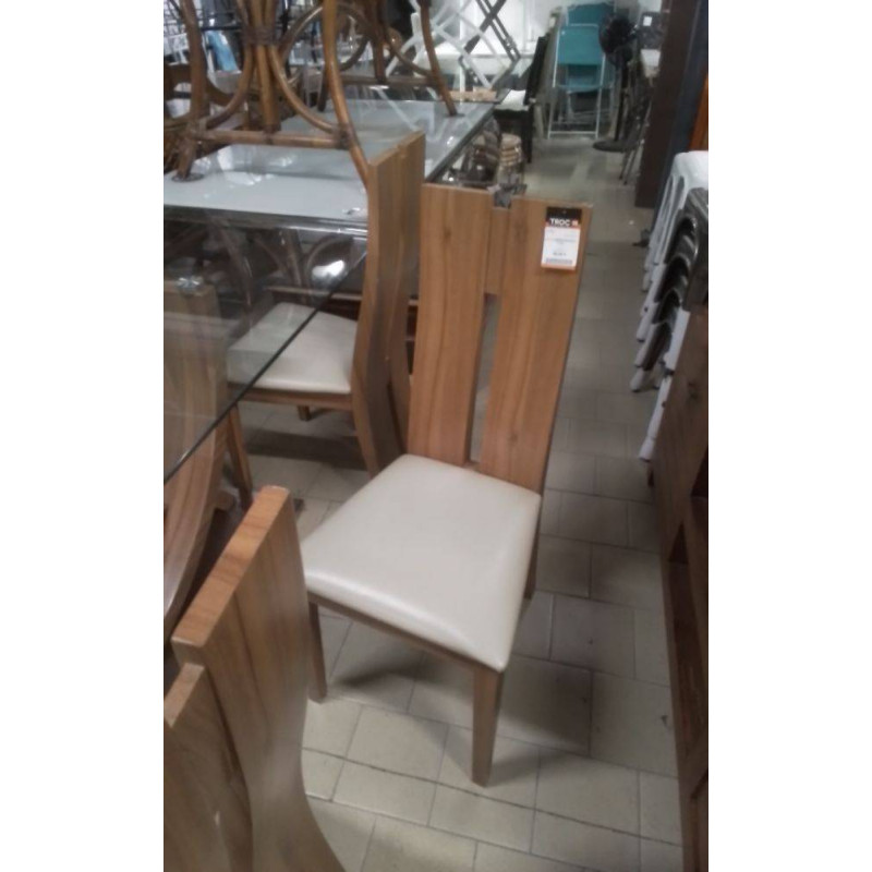 LOT 4 CHAISES WENGUE ATLAS