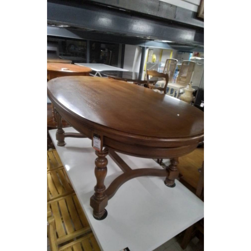 TABLE OVALE 2 ALLONGES