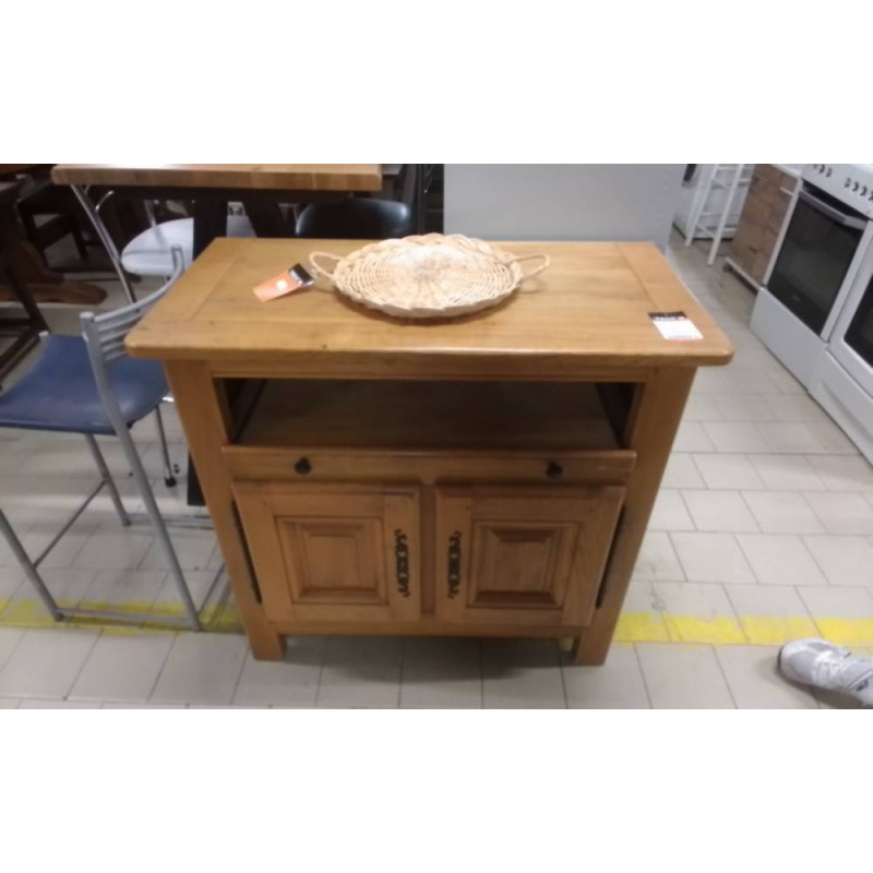 MEUBLE TV CHENE MASSIF 