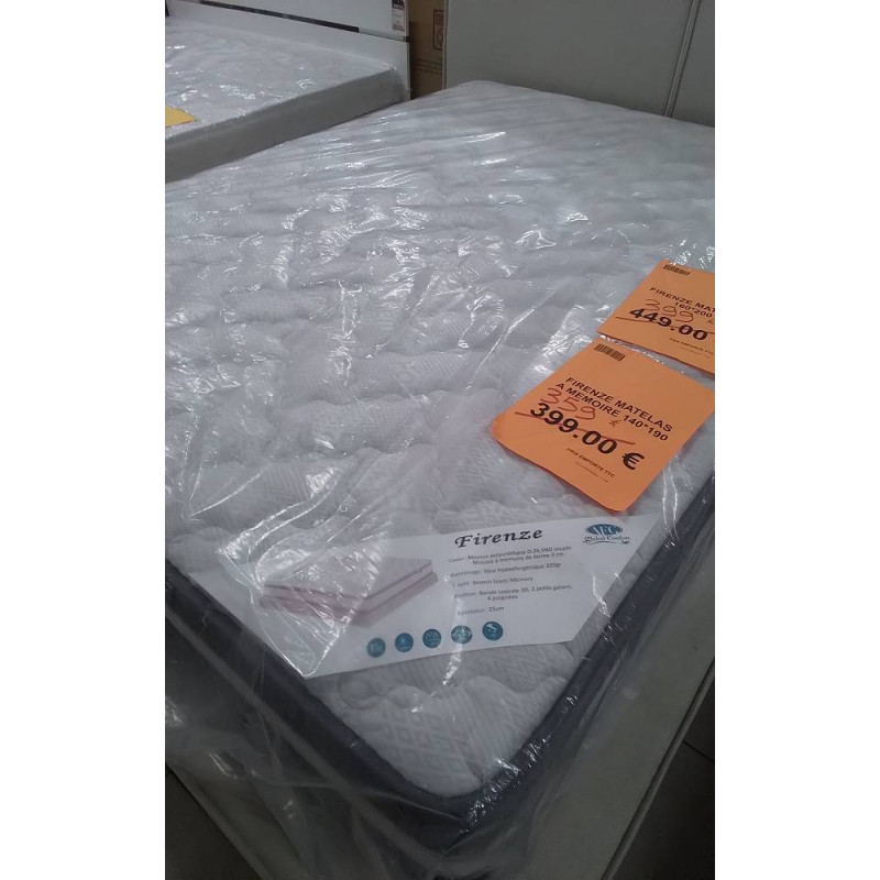 FIRENZE MATELAS A MEMOIRE 140*190