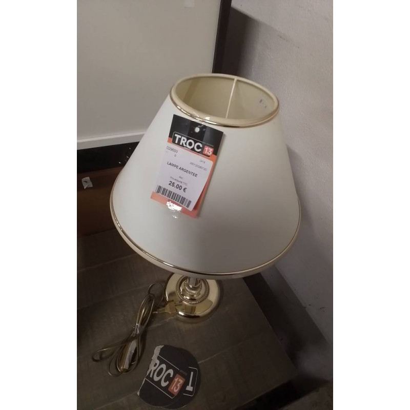 LAMPE ARGENTEE