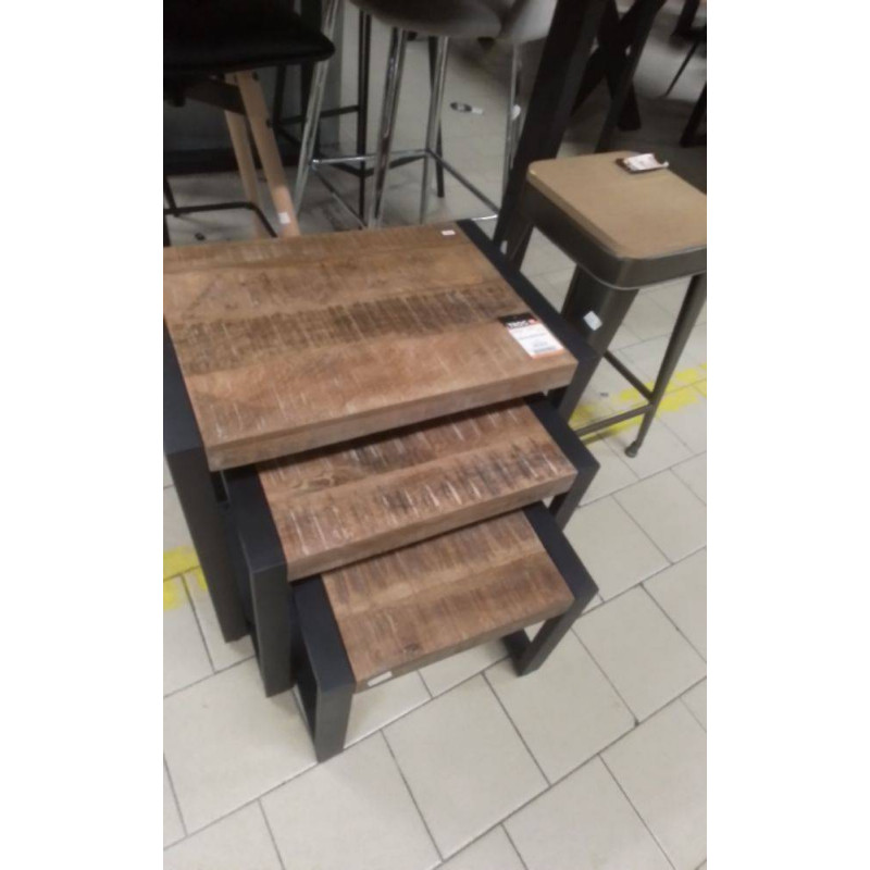 3 TABLES BASSES INDUS