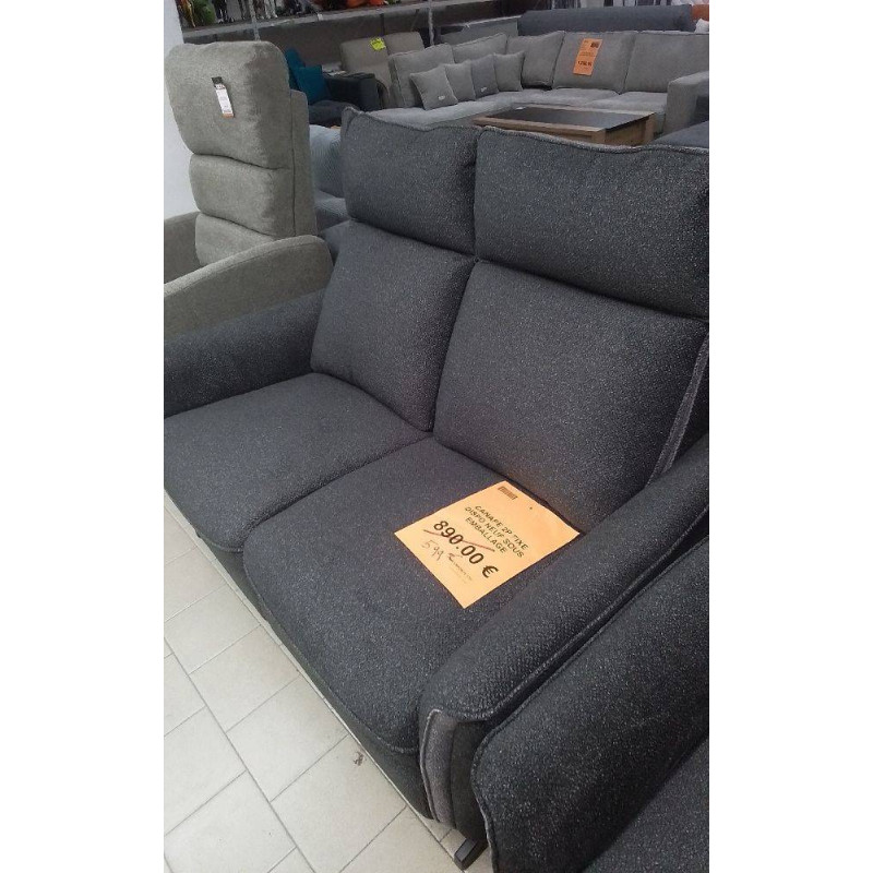 CANAPE 2P FIXE DISPO NEUF SOUS EMBALLAGE