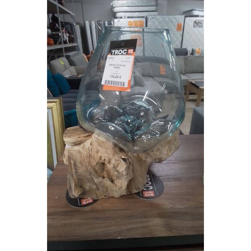 RACINE TECK XXL VERRE 