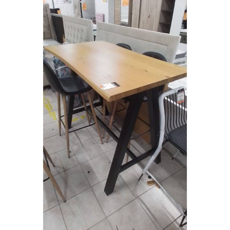 TABLE HAUTE BOIS EXO 