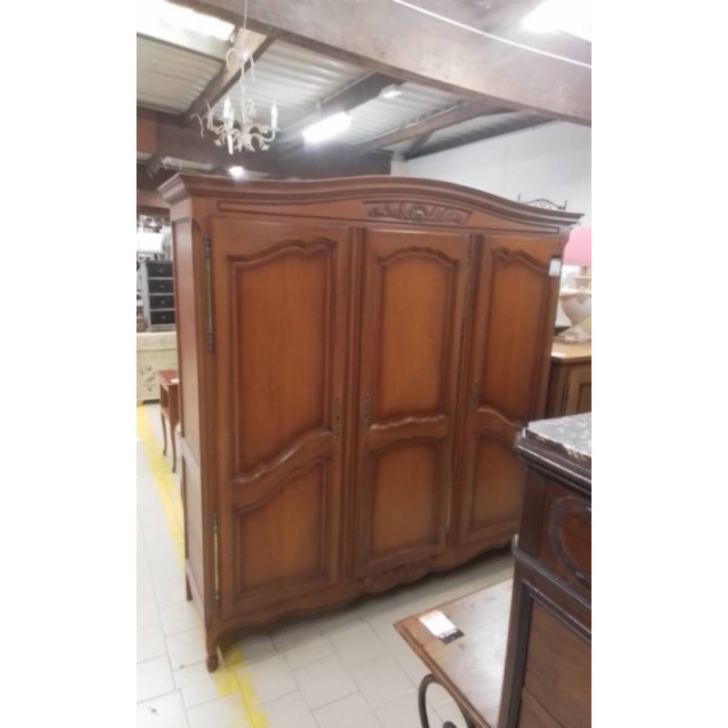 ARMOIRE 3P MERISIER