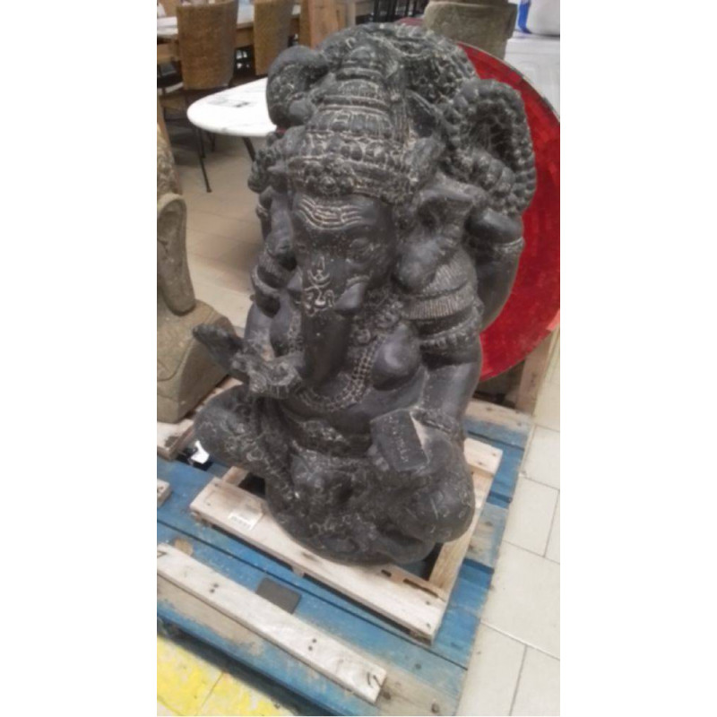 GANESH ASIS 80CM CIMENT/FIBRES