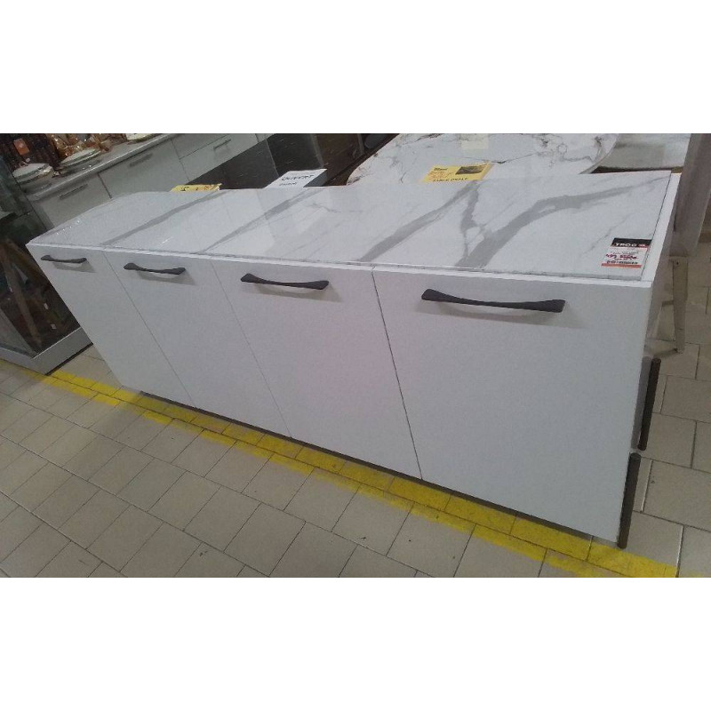 BUFFET BAS  LAQUE EFFET MARBRE