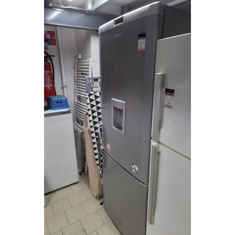 FRIGO CONGELATEUR BEKO GRIS 