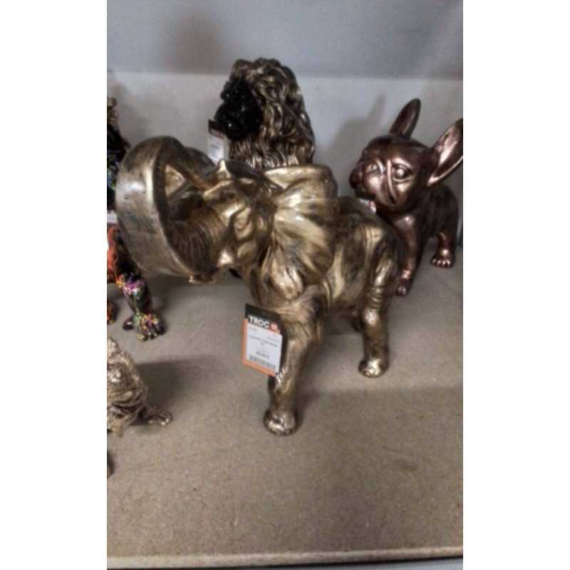 ELEPHANT 4 PATTES 40 CM