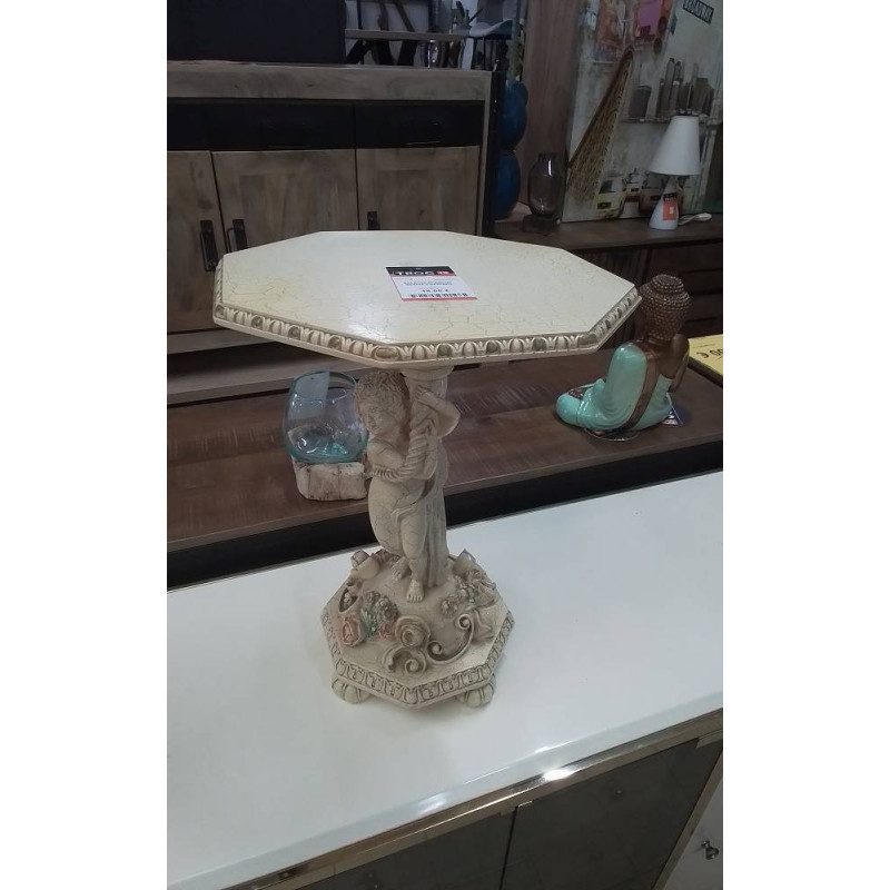 SELETTE BLANCHE RESINE CHERUBIN