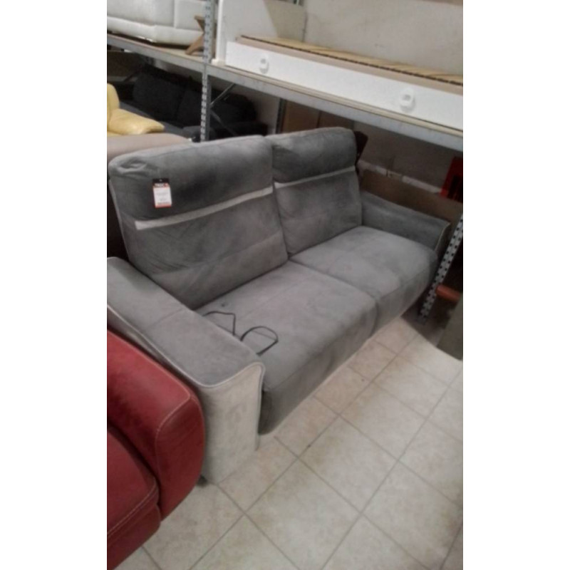 CANAPE MICROFIBRE 2 ELECTRIQUE