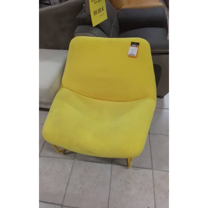 FAUTEUIL JAUNE