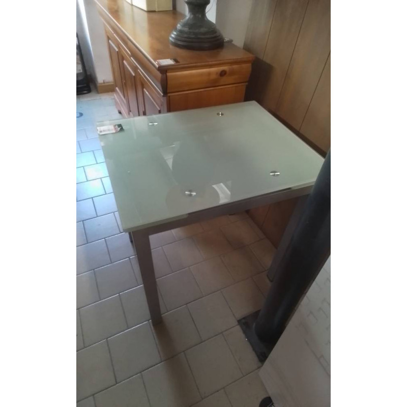 TABLE VERRE CUISINE 2ALL INTEGRE 