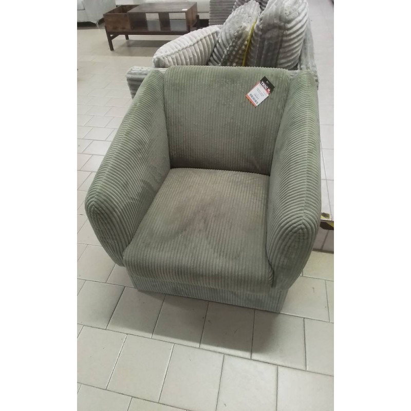 FAUTEUIL  COFFRE MAILLE COTELE